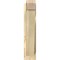 Ekena Millwork Traditional Slat Rough Sawn Outlooker, Douglas Fir, 6"W x 20"D x 28"H OUT06X20X28TRA06RDF - alternate 4